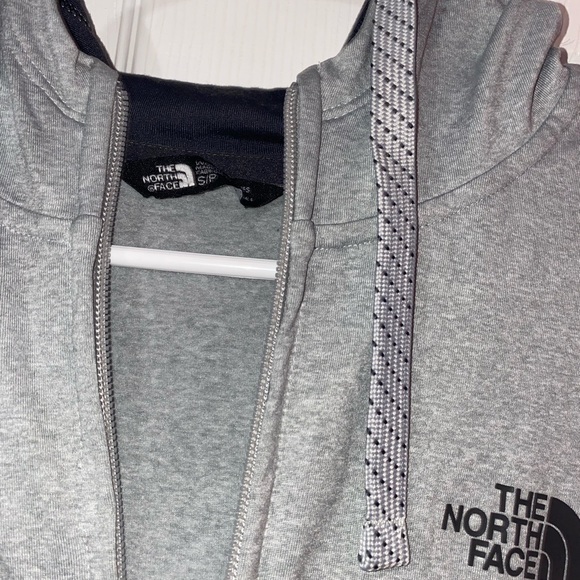 S Light Grey North Face zip up - Picture 3 of 3
